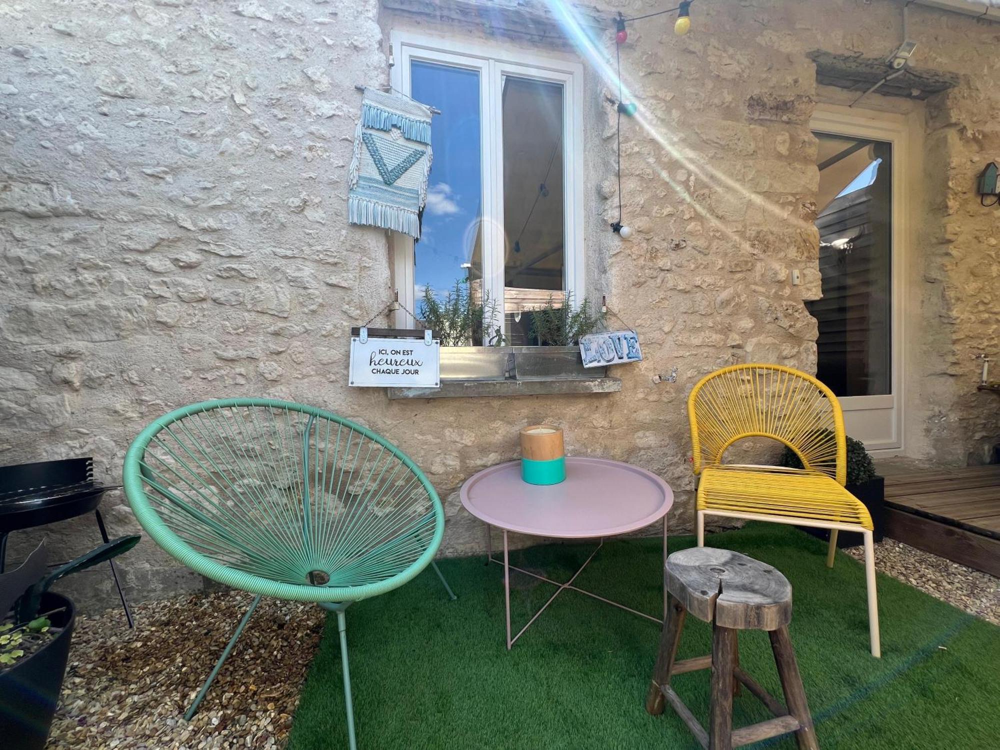 La Maisonnette D'Elodibiza ! Moret-sur-Loing Esterno foto